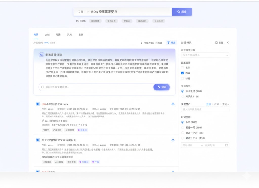 项目问答 示意图