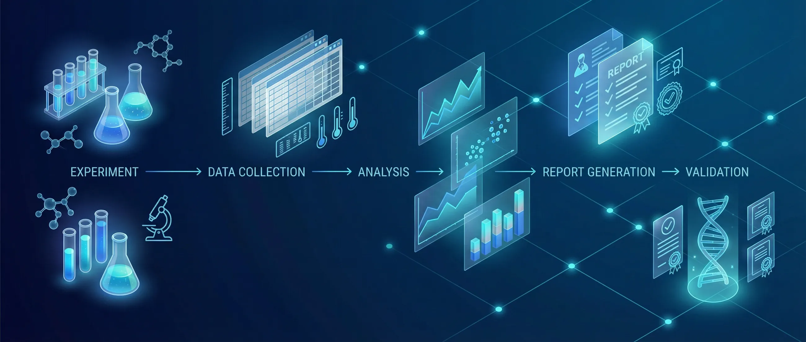 DCMS 实验数据平台 hero background